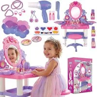 kinderplay Schminktisch Kinder Schminktisch mit Licht und Sound – Spielspaß mit Zubehör