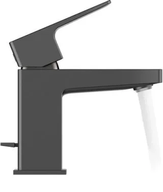 Duravit Manhattan Einhebel-Waschtischmischer Schwarz Matt 48x135x138 mm - MH1010001046 MH1010001046