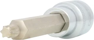 KS Tools 1/2" CHROMEplus Bit-Stecknuss Torx, lang - 918.1646