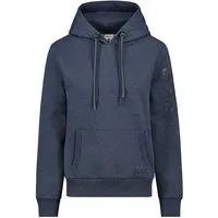 SUBLEVEL Hoodie mit Kängurutasche und Logo-Print (1-tlg) Sweat Hoodie