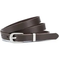 Frentree Ledergürtel Taillengürtel Damen 1,5 cm schmaler Hüftgürtel, MADE IN GERMANY Echtleder Gürtel high warst für Kleid und Anzugshose, kürzbar