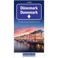Kümmerly+Frey Strassenkarte Dänemark 1:300.000 / diverse