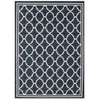 Vimoda Outdoorteppich Teppich Balkon Läufer Terrase, Rechteckig, Höhe: 5 mm, In & Outdoor Teppichfür Küche, Balkon, Flur, Terrasse, Raute Muster