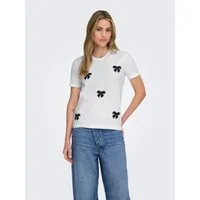 ONLY Kurzarmshirt ONLKITA REG S/S PRINT TOP NOOS