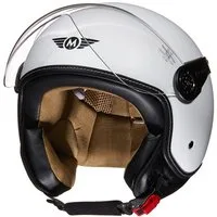 MOTO HELMETS Motorradhelm Integralhelm Motorrad Full Helm H-44, Helm für Motorrad Roller Scooter, Schnellverschluss, Visier, nur 1050g