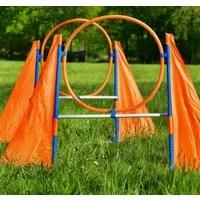 PfotenWunder Agility-Hürde 2x Agility-Hürde Hund XXL-Profi-Set Hunde Groß Training