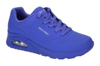 Skechers 73690 RYBL Damen Halbschuhe - UNO Stand On Air, Blau royal-blue