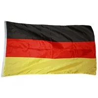 F.I.G. Fahne Flagge Deutschland (90 x 150cm), mit 2 Metallösen