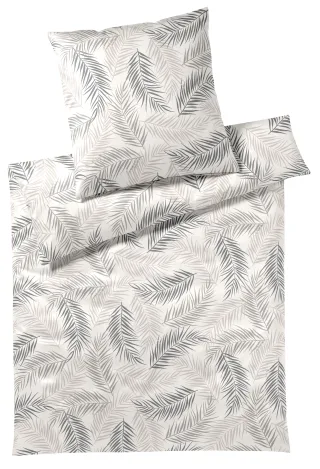 Elegante Bettwäsche "Palm" 2 Stk. angenehmes Hautgefühl