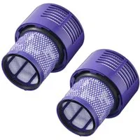 Trade-Shop HEPA-Filter 2x passend für Dyson V10 SV12 ersetzt 969082-01 96908201, Zubehör für Dyson 292682-01 226379-01 247637-01 230309-01 226397-01 269420-01, Staubsauger / waschbar und wiederverwendbar