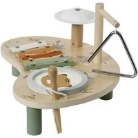 vertbaudet Spielzeug-Musikinstrument Baby Musik-Spieltisch TANSANIA, Holz FSC®