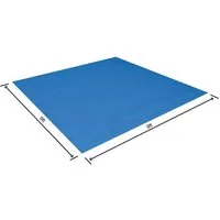BESTWAY Bodenschutzmatte BESTWAY 58000 Pool Bodenplane Schutzplane Unterlegmatte Swimmingpool 274x274cm