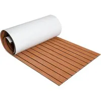 BlingBin Bodenmatte Rutschfester Marine Bootsdeckbelag aus EVA-Schaum (1er Set, 1-St., 240x60cm), selbstklebende Matte für Yacht, Motorboot und Schiffsdeck