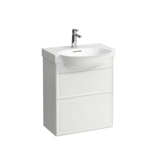 LAUFEN Waschtischunterschrank THE NEW CLASSIC f.WT H813853 575x315 weiss glänzend, H4060320856311 H4060320856311