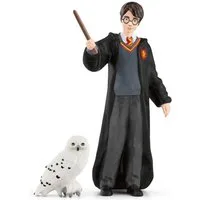 Schleich® Spielfigur WIZARDING WORLD, Harry Potter™, Harry Potter™ & Hedwig™ (42633), Made in Europe