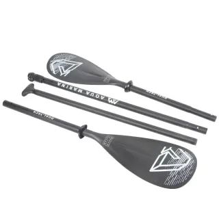 [EU Direct] AQUA MARINA Aluminum Canoe Kayak Paddle 3/4-Piece Aluminum Shaft 29mm Reinforced PP / Fiberglass Blade T Bar