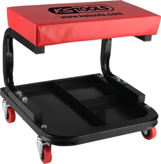 KS Tools Fahrbarer Hocker, L365xB360xH360mm - 500.8020