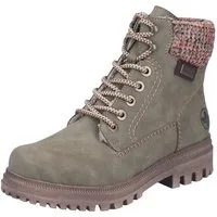 Rieker Winterboots Schnürboots, Schnürstiefelette mit Strickrand