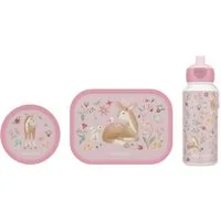 Mepal Lunchbox Campus Lunchset 3er Set, Acrylnitril-Butadien-Styrol (ABS), (3-tlg)