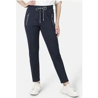 STOOKER WOMEN Schlupfhose Berlin Easy Fit Jeans Tapered Fit Casual Technostretch Mit Gummibund für Damen