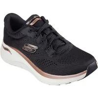 Skechers Skechers - ARCH FIT 2.0 GLOW THE DISTANCE - 150067 BKRG - Schwarz Schnürschuh