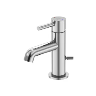 Steinberg Serie 100 Waschtischarmatur 1001055 Ausladung 90mm, mit Ablaufgarnitur 1 1/4", chrom