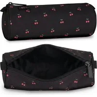 Sarcia.eu Federmäppchen Kirschen Federmäppchen für Mädchen, rundes Etui, 22×8×8 cm