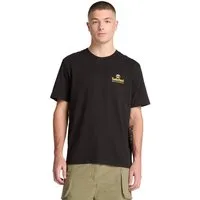 Timberland T-Shirt Illustrated Tree Logo Back Graphic mit Baumwolle, Kurzarmdesign