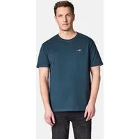 Ragwear T-Shirt Samms G Gots YOUMODO Kurzärmliges Shirt mit Rennwagen-Stickerei