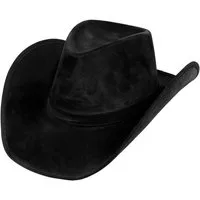 Boland Cowboy-Kostüm Cowboyhut Rinderbaron, Großer Westernhut für echte Cowboys
