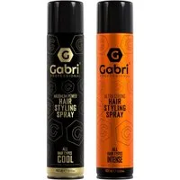 Gabri Professional Haarspray Gabri Professional - 2 x Hair Styling Spray Collection-Set je 400 ml, Spar-Set, 2-tlg., Haarstyling