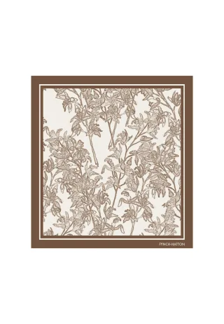 FYNCH-HATTON - SCARF BAMBOO SMALL milk - Gr. - OS
