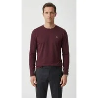 Marc O'Polo Longsleeve (Packung, 2-tlg) Rundhals, shaped fit, Jersey, basic