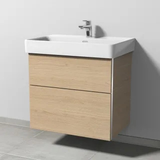 Sanipa 3way Waschtischunterbau zu Laufen Pro S Waschtisch mit 2 Auszügen, Eiche-Nordic BR76848