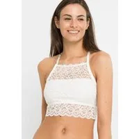 bonprix Bustier bügelloses Design, unwattierte Cups, schmale verstellbare Träger