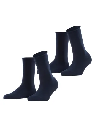 ESPRIT socks & tights - Esprit Basic Pure 2-Pack Damen marine - Gr. - 36.5