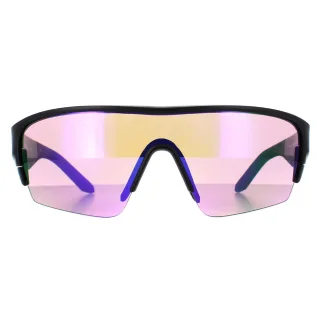 Dragon Semi Rimless Mens Matte Black Lumalens Purple & Ersatz Tracer X