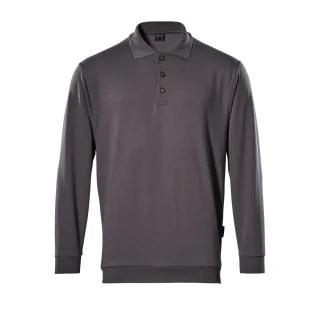 MASCOT Trinidad Polo-Sweatshirt CROSSOVER Anthrazit 4XL - 00785-280-888-4XL