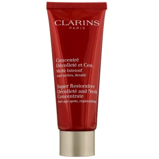 Clarins Super Restorative Dekolleté- und Halskonzentrat für jugendliche Haut