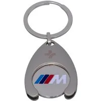BMW Schlüsselanhänger BMW M Perfomance Schlüsselanhänger Einkaufswagenchip Keyring Chip (1-tlg)