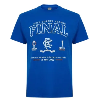Castore - "Europa League" T-Shirt für Herren (Blau)