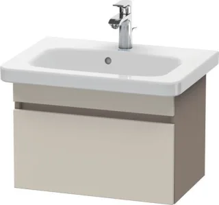 Duravit DuraStyle Waschtischunterbau wandhängend Taupe & Basalt Matt 580x368x398 mm - DS637909143 DS637909143