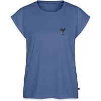 Spreadshirt T-Shirt Aperol Cocktail Stick JGA Sommerparty Damen Casual Relaxed T-Shirt (1-tlg)