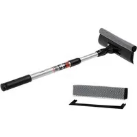 HEYNER Autowaschbürste Scheibenreiniger Set L mit Teleskopgriff und Ersatzteilen I Bundle, (Set, 2-tlg., Mit Ersatzschwamm)