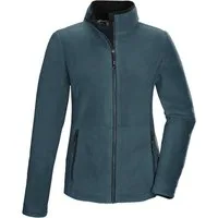 Killtec Fleecejacke KOW 3 WMN FLC JCKT Fleecejacke mit Stretch, Kinnschutz und verschließbaren Taschen