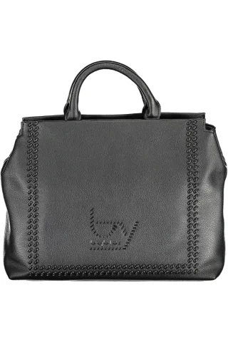 BYBLOS Schwarze Polyurethan Damenhandtasche