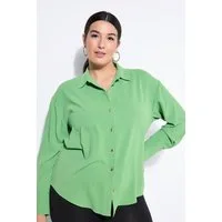 Studio Untold Hemdbluse Hemdbluse oversized Schmuckknöpfe