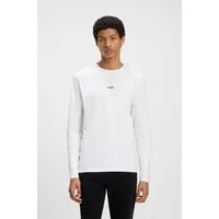 BOSS ORANGE Langarmshirt TChark mit Rundhalsausschnitt