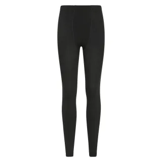 Mountain Warehouse Damen/Frauen Flauschige Fleece gefütterte Thermo-Leggings (Schwarz)