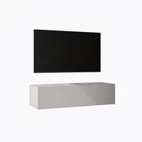 doporro TV-Board TV-Schrank Low-Board modern Fernsehtisch Wandmontage H:30cm F02< 2000